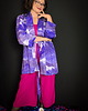 sukienki maxi damskie Jedwabiste KIMONO/SUKIENKA kopertowa autorski print ŚNIEG 100% WISKOZA PREMIUM 3