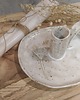 świeczniki i świece Świecznik  ceramiczny kaganek,   hand made roślinki polne 1