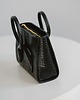 torebki do ręki BOW BAG - skórzana torebka - czarna tłoczona 5