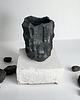 wazony Duży wazon czarny / antracytowy w stylu wabi sabi, obiekt ceramiczny 1
