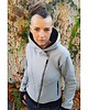 bluza z kapturem damska SLOGAN The Bassman Grey bluza damska organiczna 1