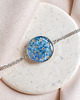 bransoletki z żywicy Bransoletka z niezapominajkami 2