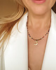 chokery Choker  z kamieni naturalnych luna 1