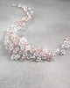 Ślubne ozdoby do włosów Glamour Rose Quartz - ślubny stroik do włosów. 3