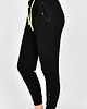 spodnie dresowe damskie Spodnie skinny  Gloria czarne 1
