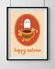 grafiki i ilustracje Plakat Happy Autumn 5