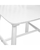 krzesła Krzesło Drewniane Wodabe Białe 2
