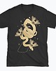 t-shirty męskie Koszulka - Alchemia Symboli, Dłonie wiedźmy, wąż i ćmy #6 1