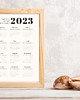 plakaty Plakat Minimalistyczny kalendarz 2023, personalizowany prezent 8
