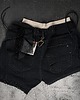 szorty damskie Ręcznie przerobione szorty Calvin Klein z koronką i detalami 5