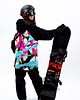 bluza z kapturem damska Damska Bluza Snowboard DR.CROW Psychodelic 3