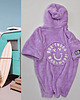 bluza z kapturem damska Poncho Biggy Smile Lilac 7