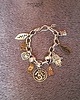 bransoletki - inne Bransoletka w stylu BOHO z charms'ami uroczy prezent dla niej :) 3