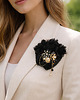 broszki Black Dhalia broszka 1