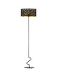 lampy podłogowe Designerska lampa podłogowa do salonu JERSEY AŻUR w klasycznej czerni 1