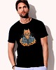t-shirty męskie Koszulka organiczna z nadrukiem Devil 1