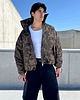 płaszcze i kurtki męskie Kurtka typu bomber collar oversize camo męska 7
