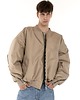 płaszcze i kurtki męskie Kurtka typu bomber mocca zipper 5