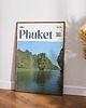 plakaty Minimalistyczny plakat Phuket Tajlandia 3