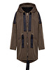 płaszcze damskie PARKA SNOW Classic  Khaki 4