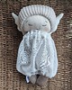 przytulanki dla niemowląt i dzieci Przytulanka welurowa Anioł handmade 2