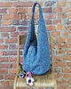 torby XXL Boogi Bag niebieska  torba hobo w stylu boho 1