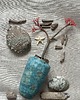 wazony Mały  wazon z kolekcji LAGUNA, wazon ceramiczny, morski klimat 1