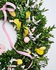 wianki wielkanocne Wianek wiosenny - PINK BUNNY 4