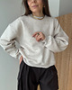 bluza bez kaptura damska Bluza Soho mocca melange 3