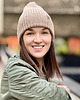 czapki damskie Czapka ściągaczowa 2w1 Unisex - Beżowa 3