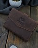 portfele damskie PORTFEL MŁODZIEŻOWY ZE SKÓRY VINTAGE RFID PAOLO PERUZZI T-35-BR 1