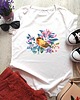 t-shirt damskie Koszulka organiczna z nadrukiem Bird 2