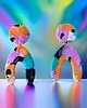 kolczyki z masy plastycznej Kolczyki Funky 1