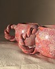 kubki Kubek ceramiczny różowy - zakręcone uszko 6