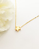 złote naszyjniki Naszyjnik z GWIAZDKĄ  star necklace 1