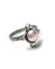 pierścionki srebrne Pearl powder pink - pierścionek 3