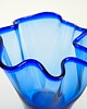 wazony Wazon kobaltowy tulip, duński design, lata 70, produkcja: Dania 5