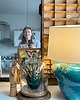 akcesoria różne Pojemnik na pędzle, ceramiczny ręcznie wykonany, ikebana 7