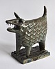 figurki i rzeźby Ceramiczny Pies - Sierść Falista 5