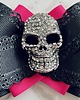 broszki Niesamowita Brosza z Czaszką wysadzaną kryształkami 5