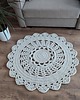 dywany Dywan ze sznurka bawełnianego szydełkowy 90cm 4
