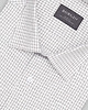 koszule męskie Koszula w kratkę matera 00456 długi rękaw beżowy slim fit 1