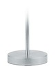 lampy stołowe Chromowana lampka nocna  z welurowym abażurem SIENA VELUR 5
