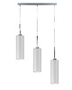 lampy wiszące 3-punktowa lampa wisząca do kuchni z abażurami w kształcie tuby BORNEO 7