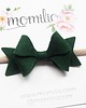 ozdoby do włosów dla dzieci BUTTERFLY BOW Opaska do włosów zieleń butelkowa 2