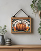 plakaty PLAKAT home sweet home dekoracja dynia jesienna 3