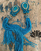 kolczyki soutache meduzy  turkusowe II  - kolczyki sutasz 1
