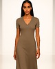 sukienki maxi damskie Sukienka  cappuccino  YY300048 3