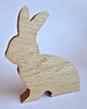 ozdoby wielkanocne Wielkanocny króliczek z drewna, dąb 15cm 3
