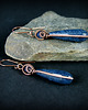 kolczyki wire wrapping Kolczyki z jadeitem 1